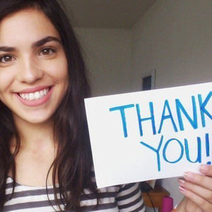 Thank You From A Scholarship Recipient!